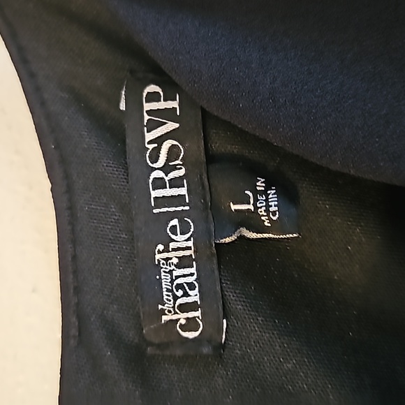 Used Charming Charlie RSVP Black Dress - Picture 2 of 3